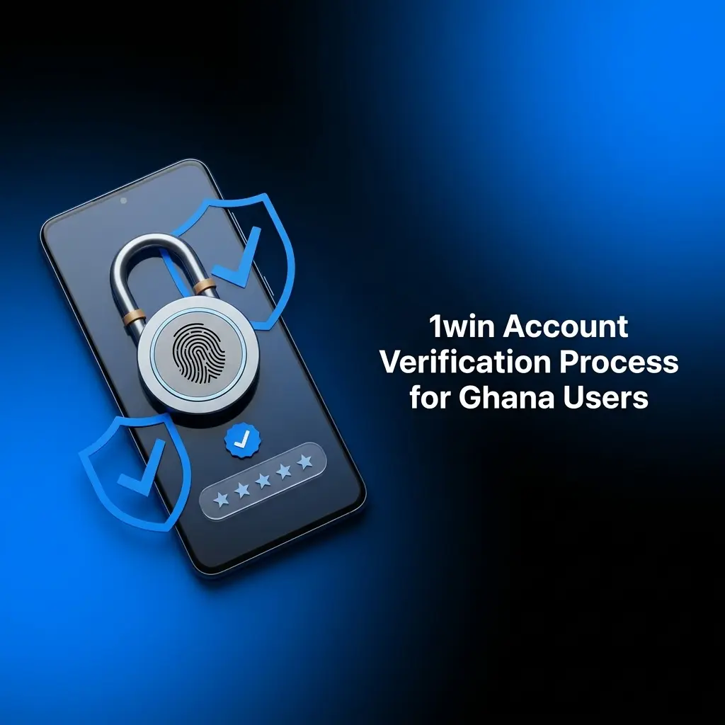 1win account verification process for Ghana users showing ID document upload steps and identity confirmation requirements