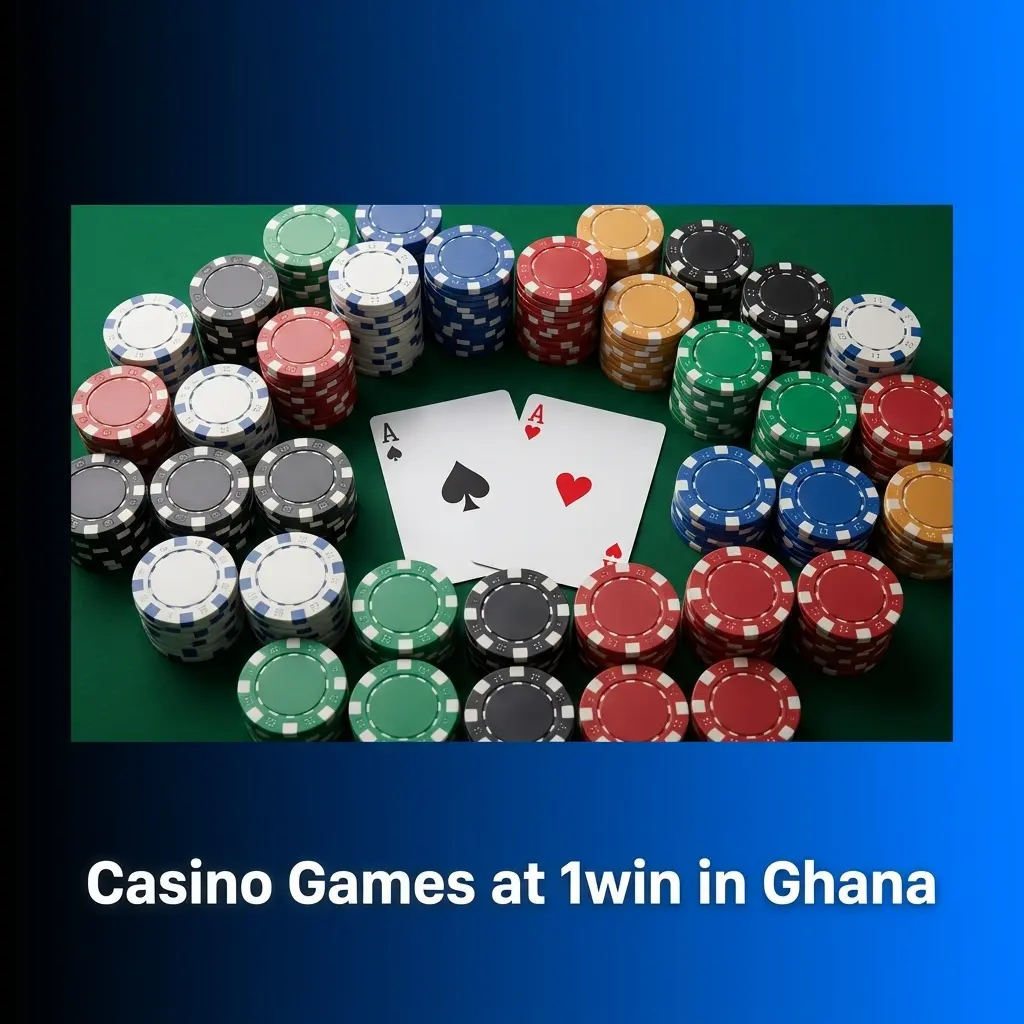 1win Ghana casino games including slots, live dealer roulette, blackjack, baccarat, poker, and crash games like Aviator