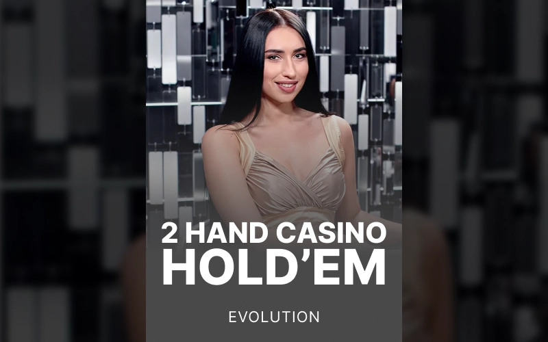 Play two hands at once in 2 Hand Casino Hold’em on 1win.