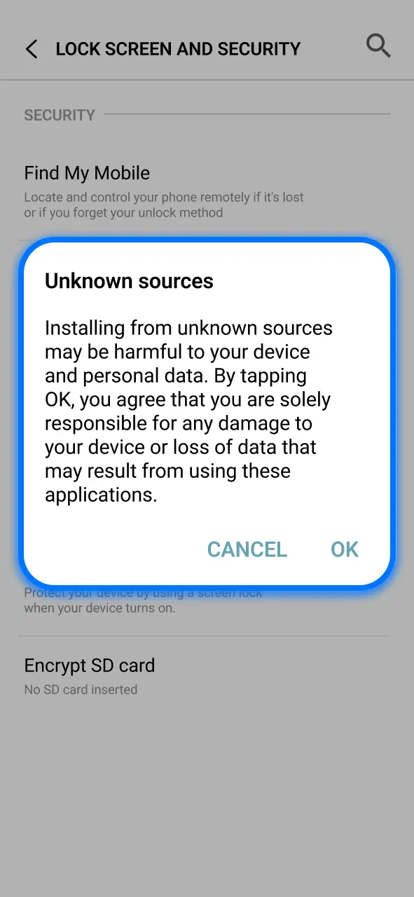 Allow installation permissions and get the 1win app ready in minutes.