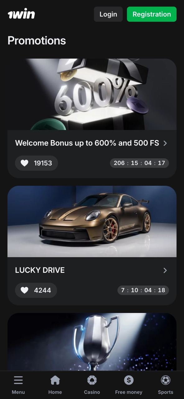 Claim 1win bonuses and boost your bankroll from the start.