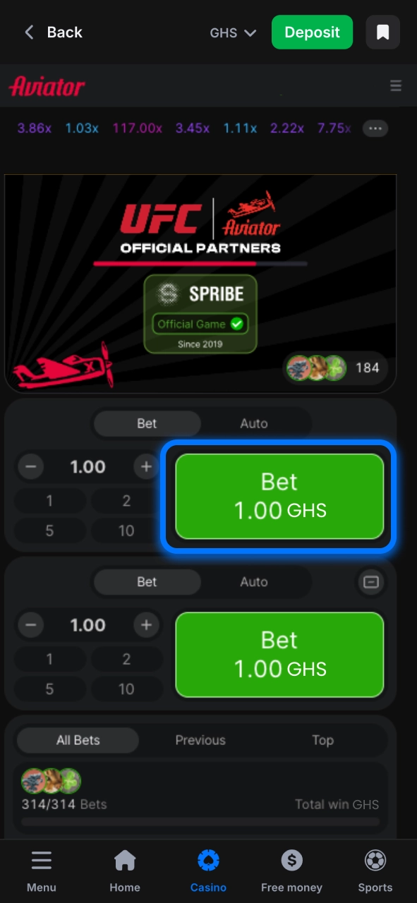 Set your Aviator stake and enjoy thrilling multiplier gameplay.