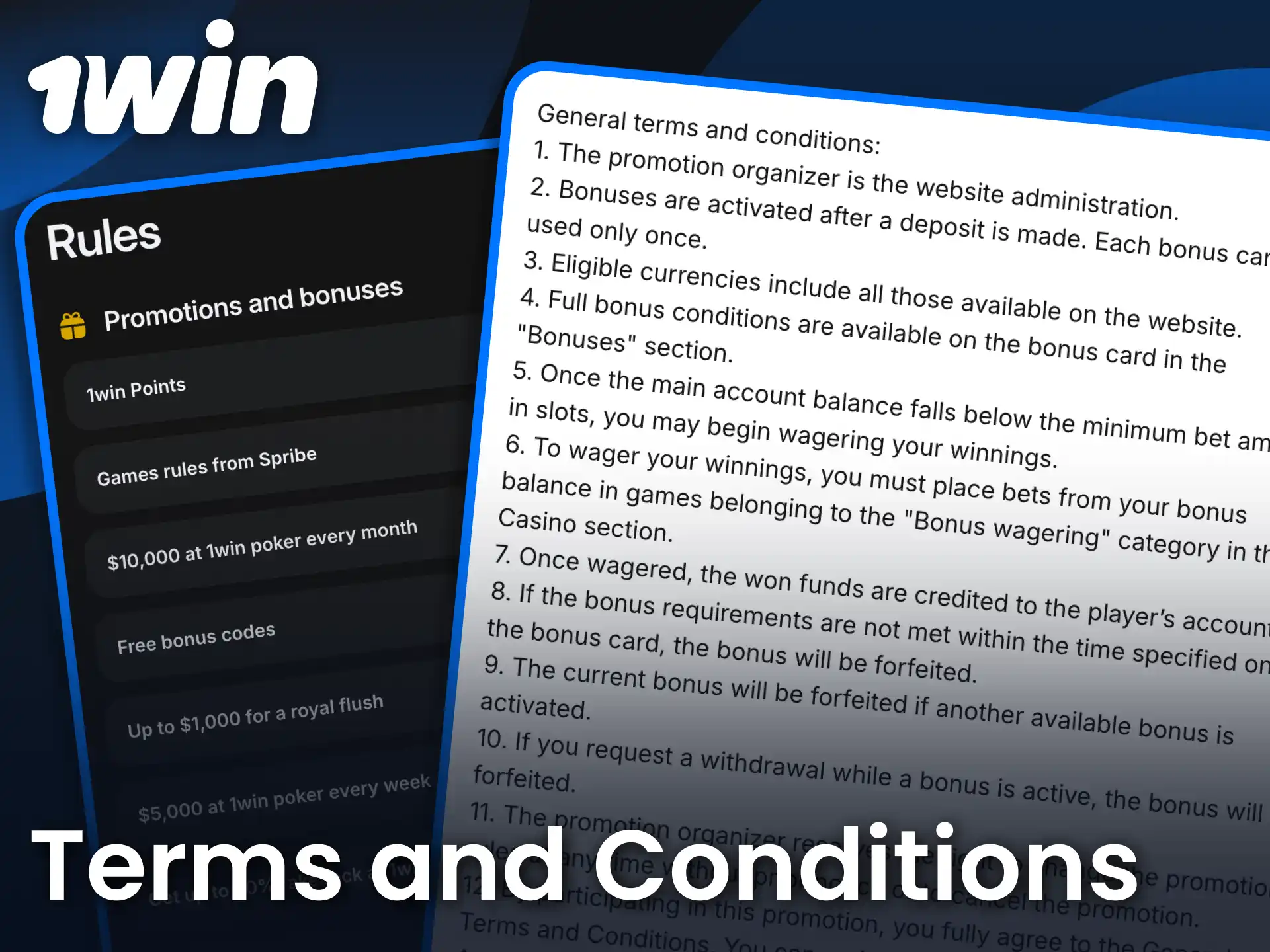 Review bonus eligibility and wagering conditions before using 1win offers.