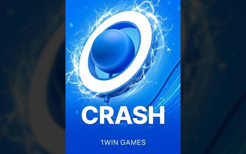 Time your decisions carefully in Crash and maximize excitement on 1win.