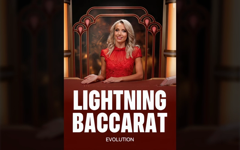 Play Lightning Baccarat on 1win and add extra excitement to every round.