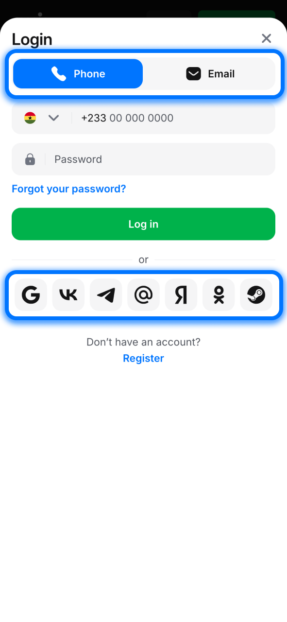 Choose your preferred 1win login method for maximum convenience.