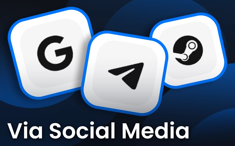 Use social login on 1win and skip manual credential entry.
