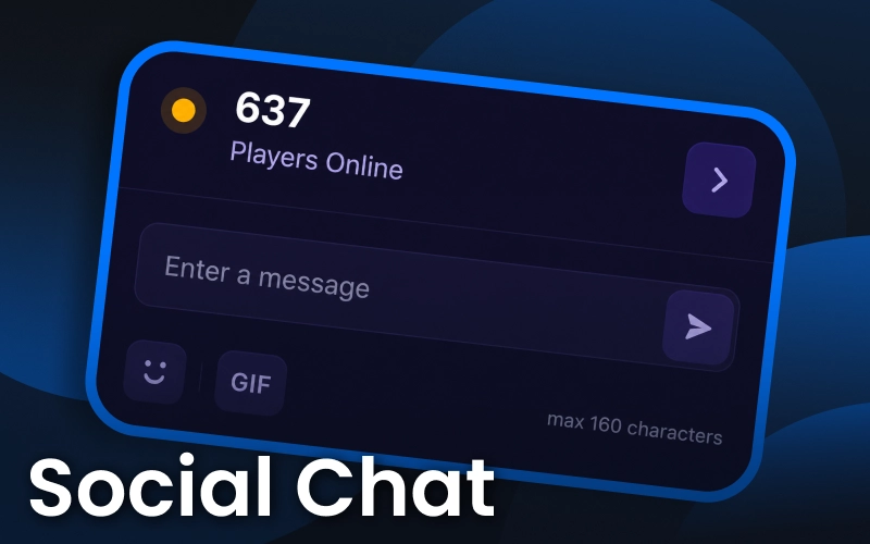 Connect with other players through the Lucky Jet live chat feature on 1win.
