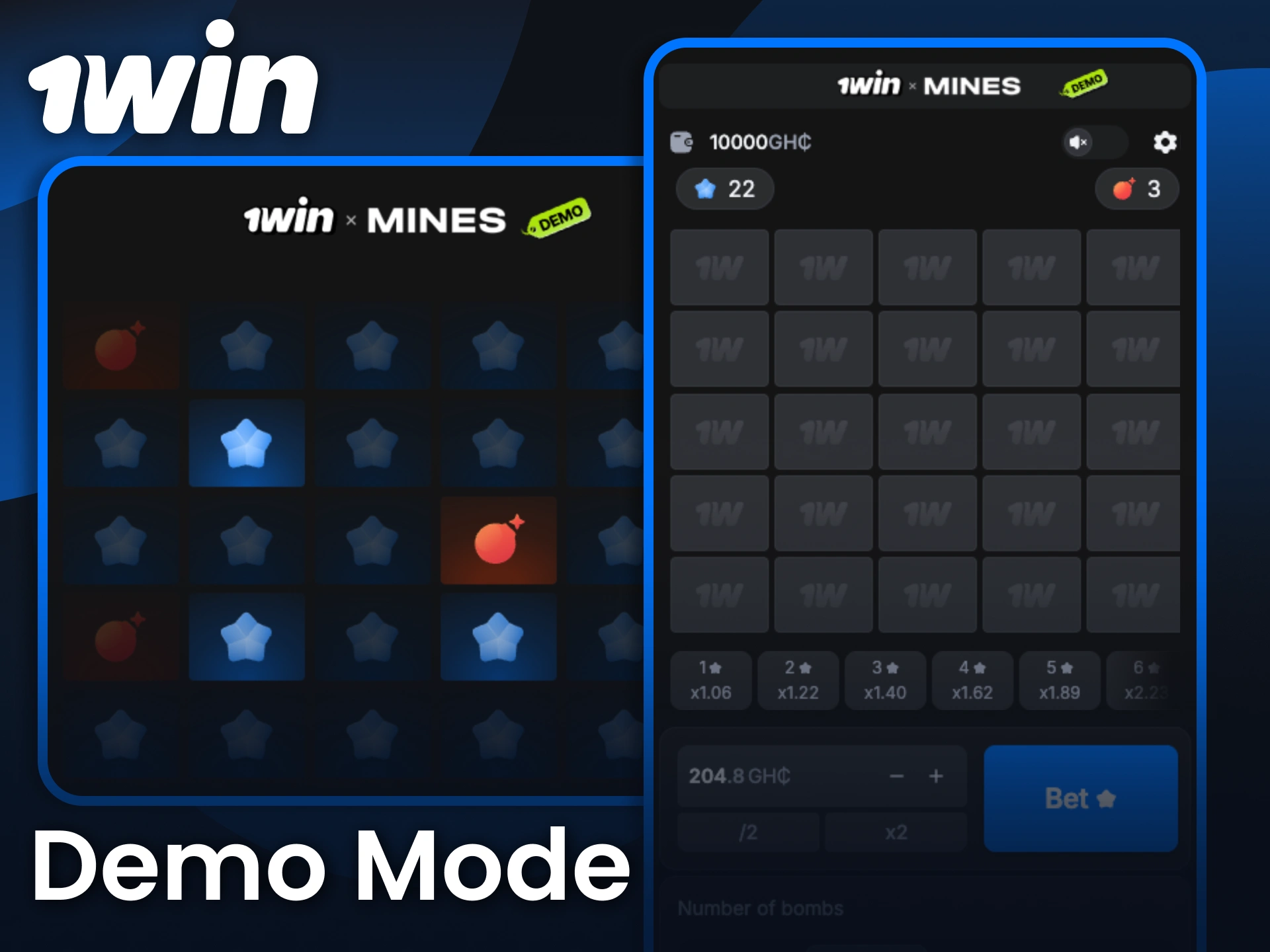 Try 1win Mines for free and learn the mechanics before wagering.