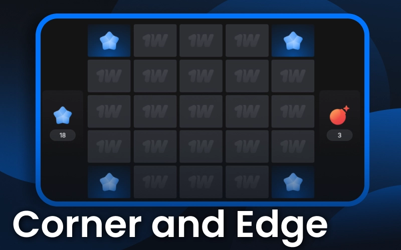 Explore Mines with a corner-first approach and maintain consistent decisions.