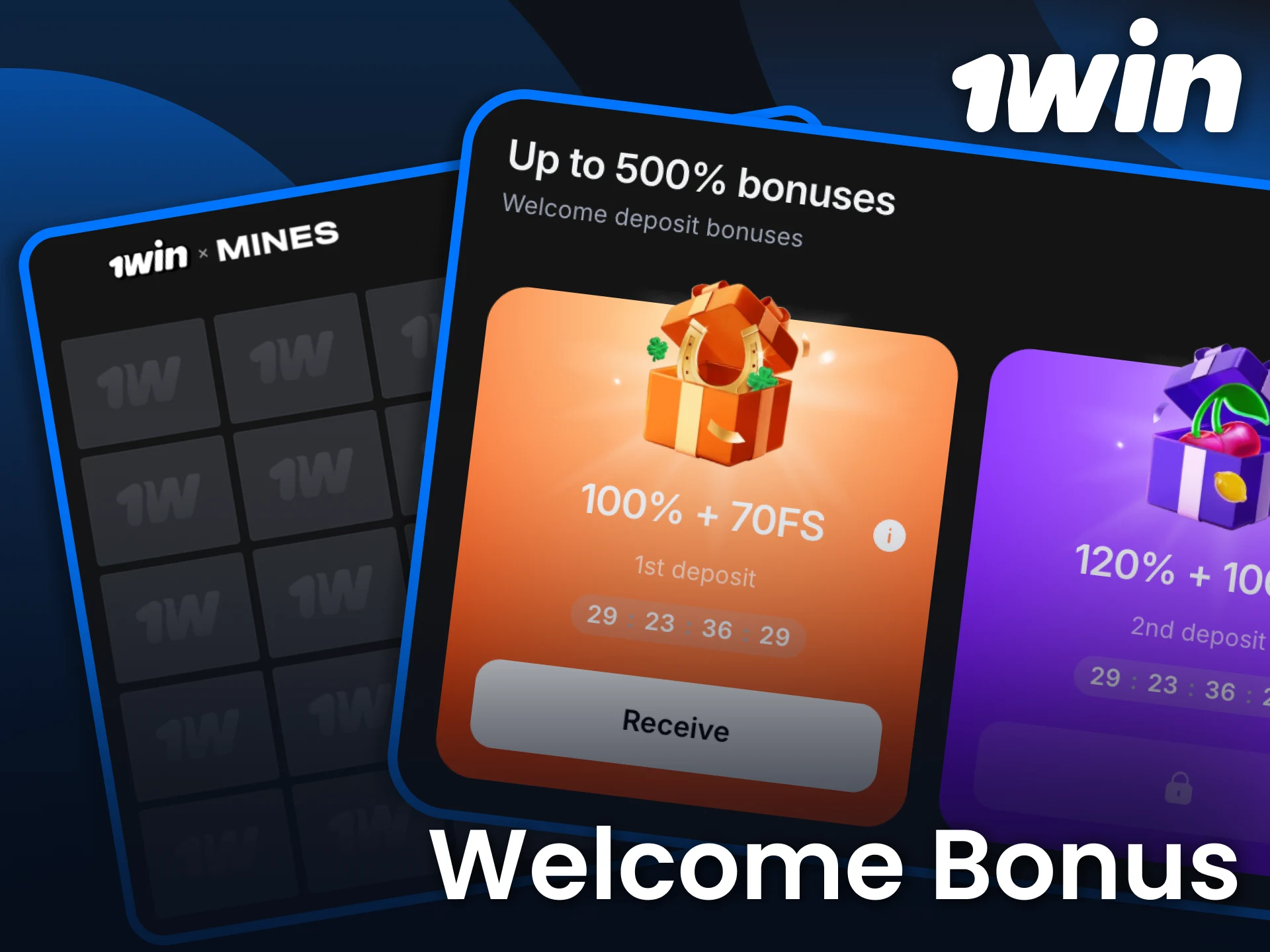 Unlock exclusive Mines rewards with the 1win welcome bonus package.
