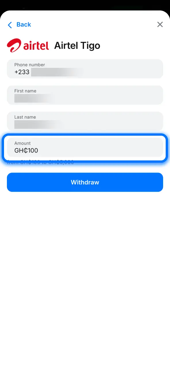Specify your withdrawal amount on 1win and prepare to receive funds.
