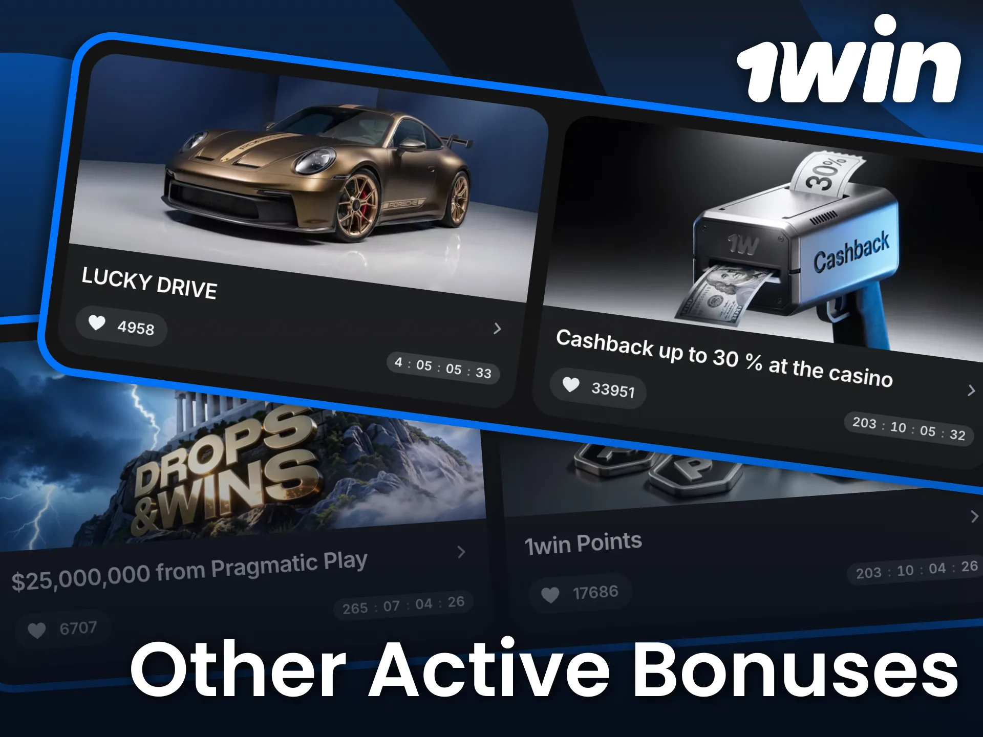 Unlock extra value with promotions, cashback, and tournaments on 1win.