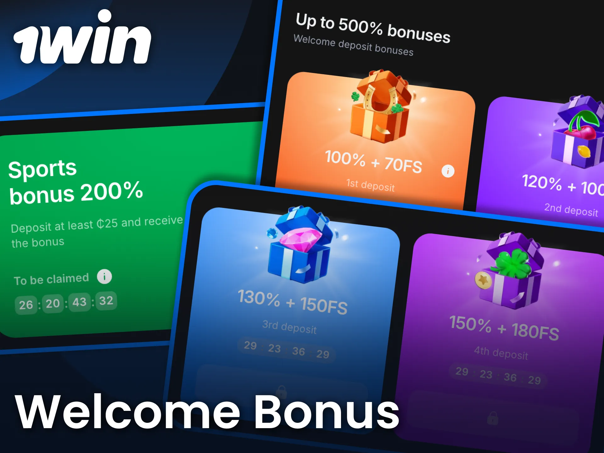 Activate the 1win bonus package and enjoy rewards at every deposit stage.