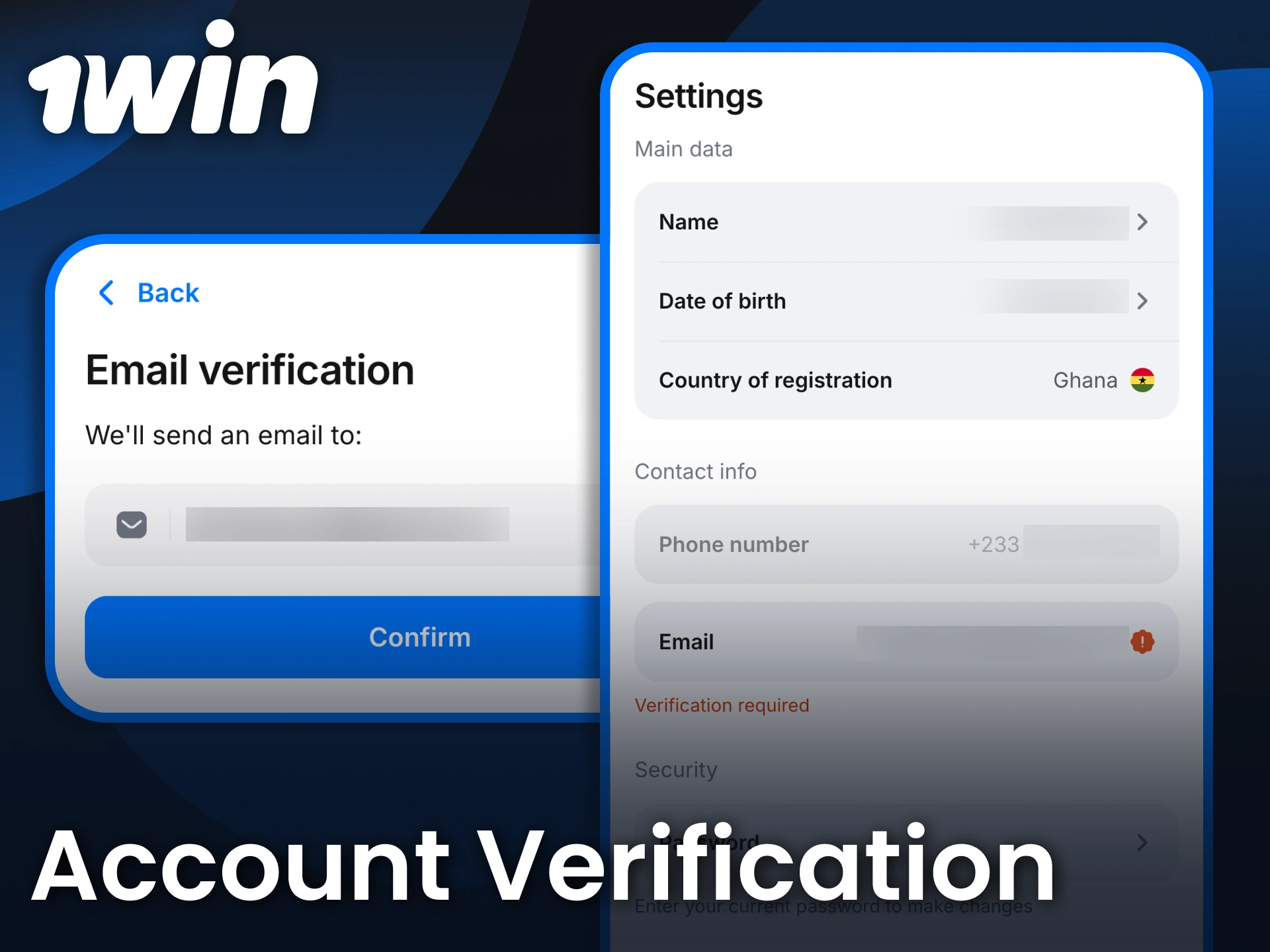 Verify your 1win profile and ensure compliance with platform requirements.